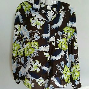 Zara Floral Blouse